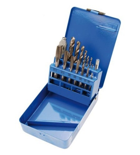 Gewindeschneid-/HSS-Bohrer-Satz | M3 - M12 / 2,5 - 10,2 mm