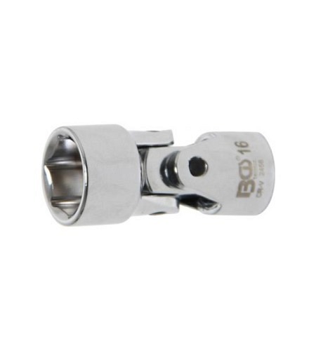 Kardangelenk-Einsatz Sechskant | Antrieb Innenvierkant 10 mm (3/8") | SW 16 mm