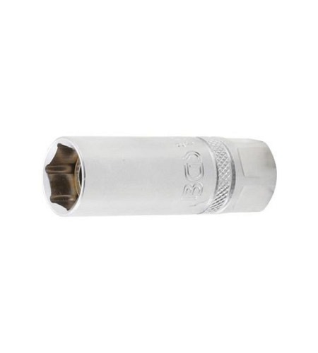 Zündkerzen-Einsatz mit Magnet, Sechskant | Antrieb Innenvierkant 12,5 mm (1/2") | SW 16 mm
