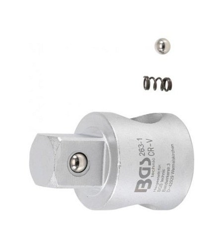 Gleitgriff-Adapter für Verlängerungen | Abtrieb Aussenvierkant 20 mm (3/4")