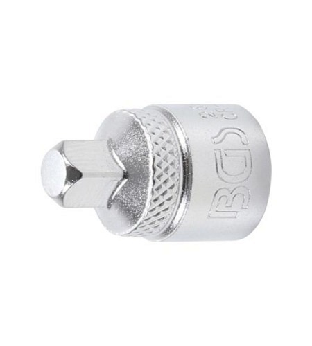 Steckschlüssel-Adapter | Innenvierkant 10 mm (3/8") - Aussenvierkant 6,3 mm (1/4")