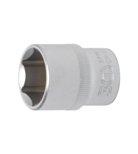Steckschlüssel-Einsatz Sechskant | Antrieb Innenvierkant 12,5 mm (1/2") | SW 7/8"