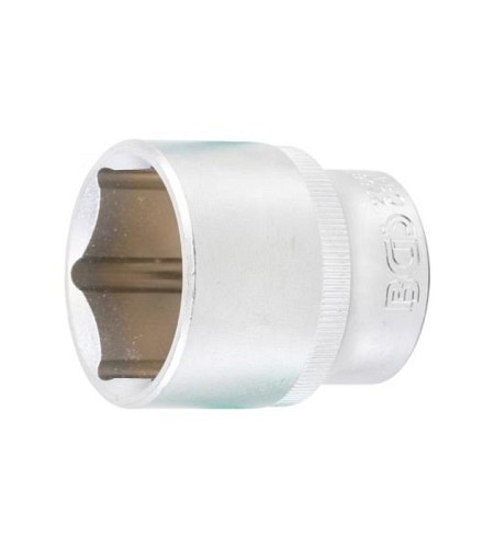 Steckschlüssel-Einsatz Sechskant | Antrieb Innenvierkant 12,5 mm (1/2") | SW 1.1/4"