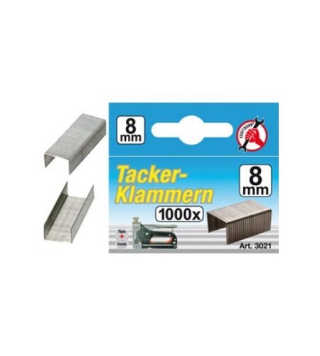 Klammern | Typ 53 | 8 x 11,4 mm | 1000 Stück