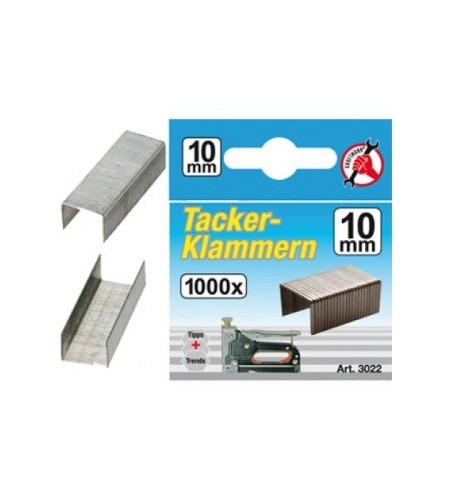 Klammern | Typ 53 | 10 x 11,4 mm | 1000 Stück