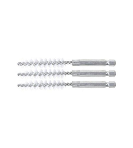 Nylonbürste | 10 mm | Antrieb Außensechskant 6,3 mm (1/4") | 3-tlg.