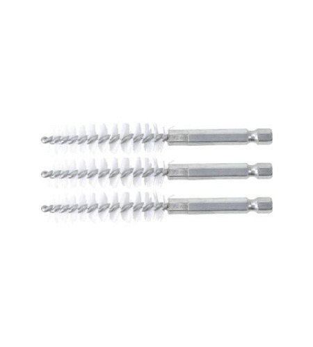 Nylonbürste | 13 mm | Antrieb Außensechskant 6,3 mm (1/4") | 3-tlg.