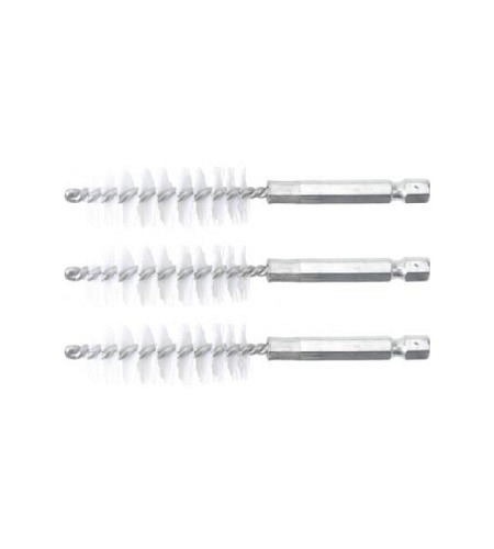 Nylonbürste | 17 mm | Antrieb Außensechskant 6,3 mm (1/4") | 3-tlg.
