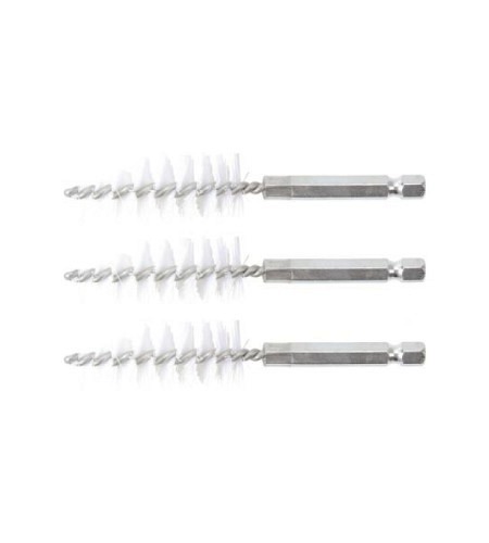 Nylonbürste | 18 mm | Antrieb Außensechskant 6,3 mm (1/4") | 3-tlg.