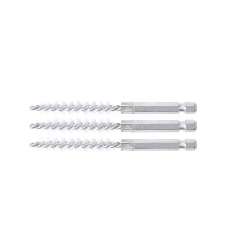Nylonbürste | 9 mm | Antrieb Außensechskant 6,3 mm (1/4") | 3-tlg.