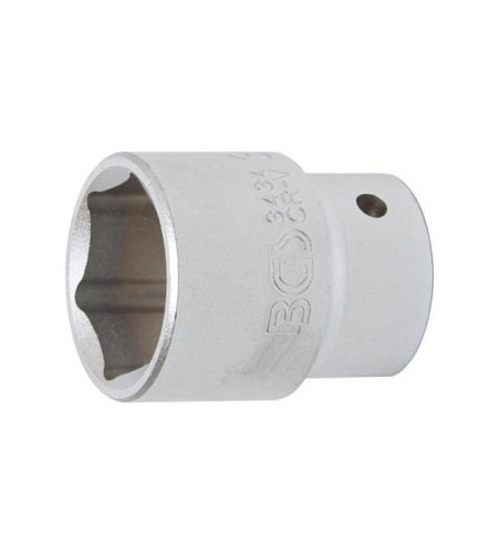 Steckschlüssel-Einsatz Sechskant | Antrieb Innenvierkant 20 mm (3/4") | SW 34 mm