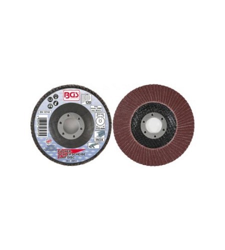 Fächer-Schleif-Scheibe | Ø 115 mm | K 120