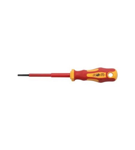 VDE-Schraubendreher | Schlitz 3 mm | Klingenlänge 75 mm