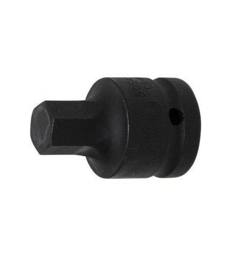 Kraft-Bit-Einsatz | Antrieb Innenvierkant 20 mm (3/4") | Innensechskant 17 mm