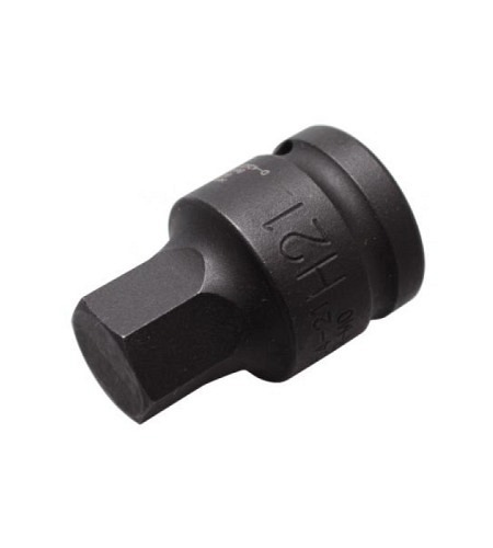 Kraft-Bit-Einsatz | Antrieb Innenvierkant 20 mm (3/4") | Innensechskant 21 mm