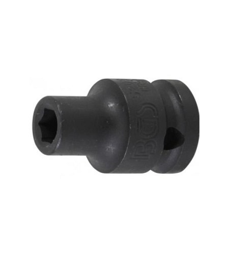 Kraft-Steckschlüssel-Einsatz Sechskant | Antrieb Innenvierkant 12,5 mm (1/2") | SW 8 mm