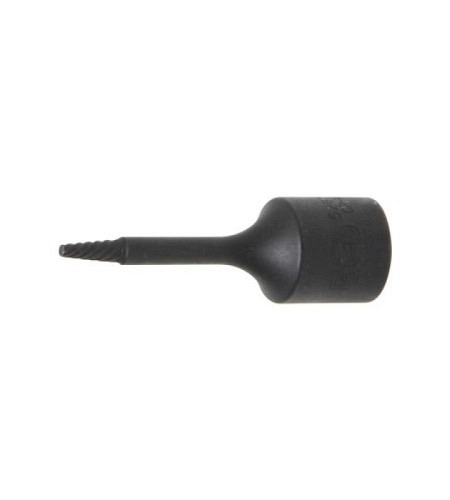Spezial-Steckschlüssel-Einsatz / Schraubenausdreher | Antrieb Innenvierkant 10 mm (3/8") | SW 2 mm