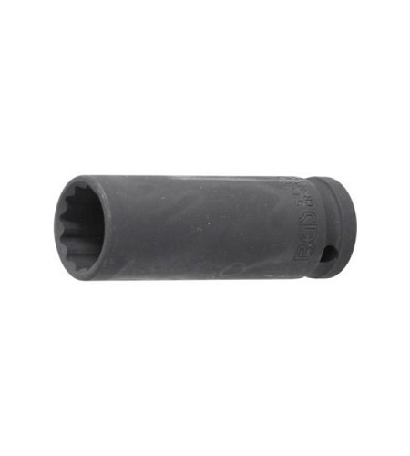 Kraft-Steckschlüssel-Einsatz Zwölfkant, tief | Antrieb Innenvierkant 12,5 mm (1/2") | SW 21 mm