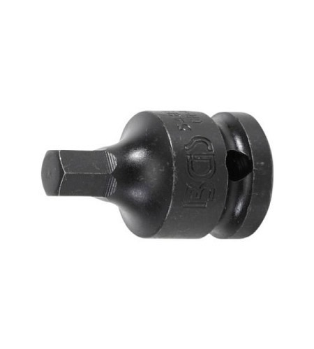 Kraft-Bit-Einsatz | Antrieb Innenvierkant 12,5 mm (1/2") | Innensechskant 9 mm