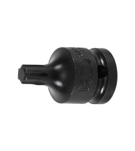 Kraft-Bit-Einsatz | Antrieb Innenvierkant 12,5 mm (1/2") | T-Profil (für Torx) T50