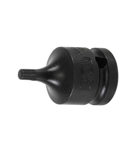 Kraft-Bit-Einsatz | Antrieb Innenvierkant 12,5 mm (1/2") | Innenvielzahn (für XZN) M5