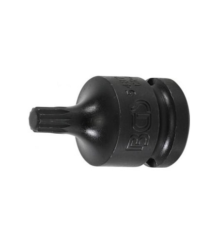 Kraft-Bit-Einsatz | Antrieb Innenvierkant 12,5 mm (1/2") | Innenvielzahn (für XZN) M8