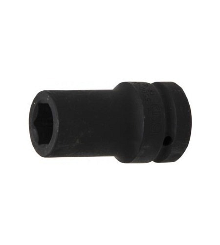 Kraft-Steckschlüssel-Einsatz Sechskant, tief | Antrieb Innenvierkant 25 mm (1") | SW 24 mm