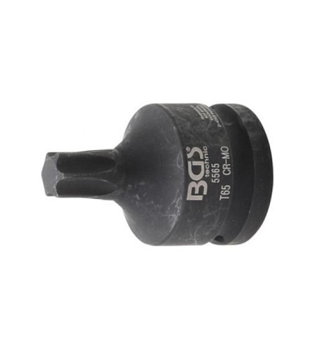 Kraft-Bit-Einsatz | Antrieb Innenvierkant 20 mm (3/4") | T-Profil (für Torx) T65