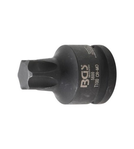 Kraft-Bit-Einsatz | Antrieb Innenvierkant 20 mm (3/4") | T-Profil (für Torx) T100