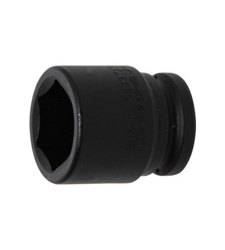 Kraft-Steckschlüssel-Einsatz Sechskant | Antrieb Innenvierkant 20 mm (3/4") | SW 33 mm