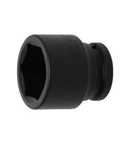 Kraft-Steckschlüssel-Einsatz Sechskant | Antrieb Innenvierkant 20 mm (3/4") | SW 38 mm
