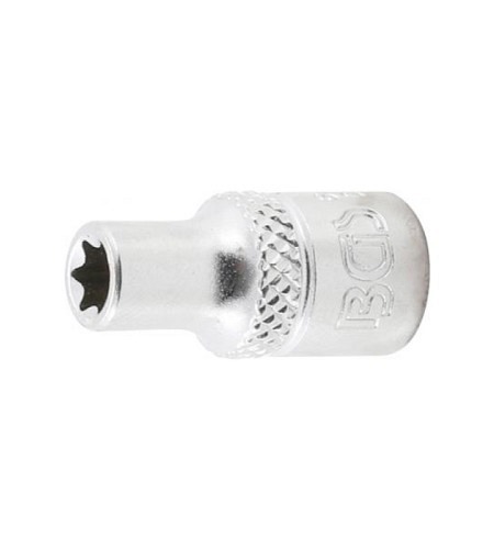 Steckschlüssel-Einsatz E-Profil | Antrieb Innenvierkant 6,3 mm (1/4") | SW E6
