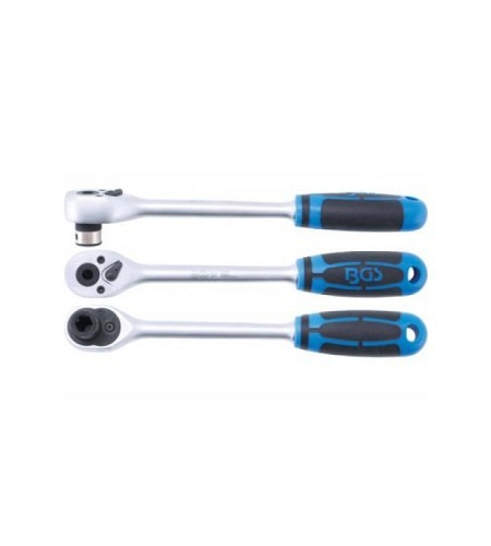 Bit-Knarre | extra lang | Abtrieb Innensechskant 10 mm (3/8") | 240 mm