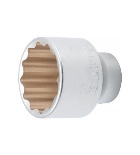 Steckschlüssel-Einsatz Zwölfkant | Antrieb Innenvierkant 20 mm (3/4") | SW 55 mm