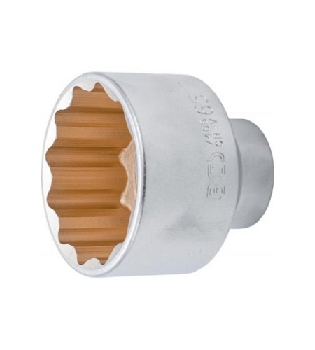 Steckschlüssel-Einsatz Zwölfkant | Antrieb Innenvierkant 20 mm (3/4") | SW 65 mm