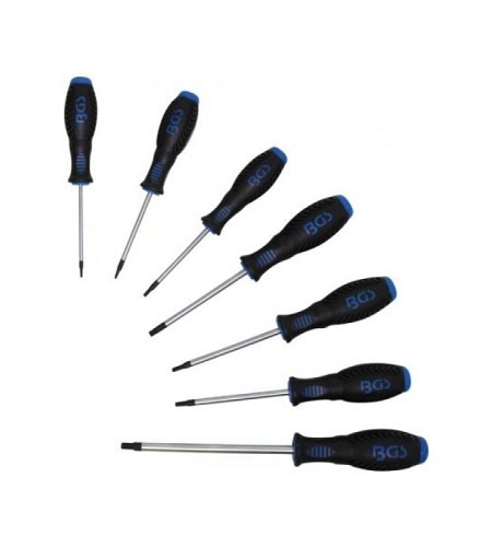 Schraubendreher-Satz | T-Profil (für Torx) | T10 - T40 | 7-tlg.