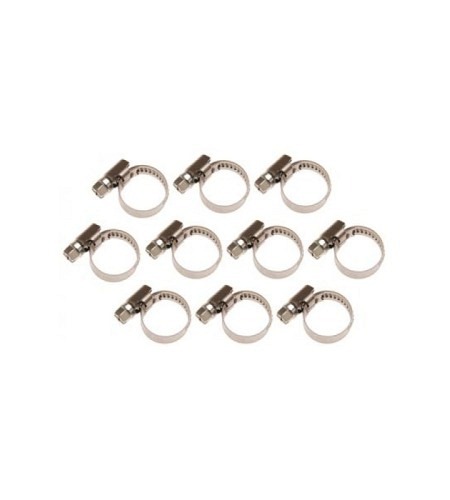 Schlauchklemme | INOX  | 10 x 16 mm | 10-tlg.