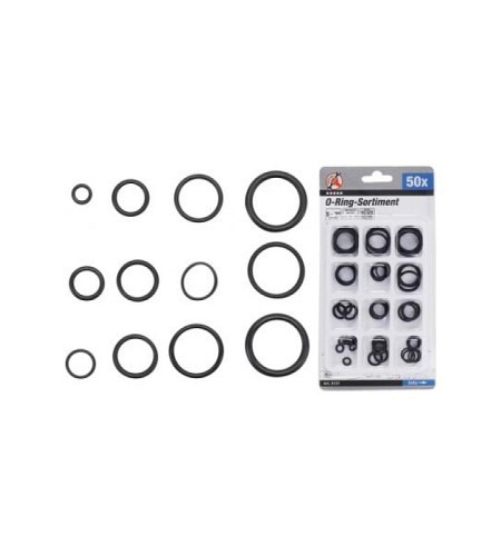 O-Ring-Sortiment | Ø 5 - 20 mm | 50-tlg.