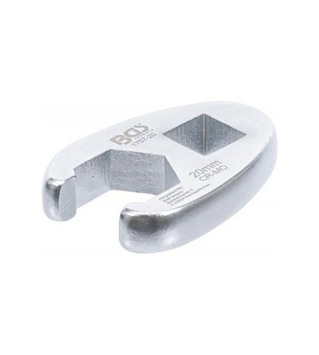 Hahnenfussschlüssel | Antrieb Innenvierkant 12,5 mm (1/2") | SW 20 mm