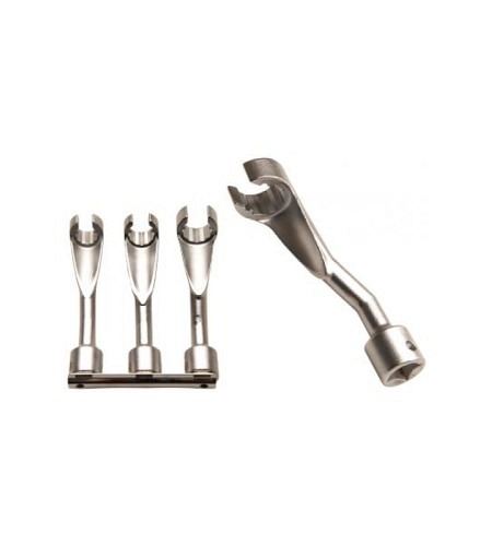 Leitungsschlüssel-Satz, offen | Antrieb Innenvierkant 12,5 mm (1/2") | SW 14 - 17 - 19 mm