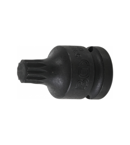 Kraft-Bit-Einsatz | Antrieb Innenvierkant 12,5 mm (1/2") | Innenvielzahn (für XZN) M12