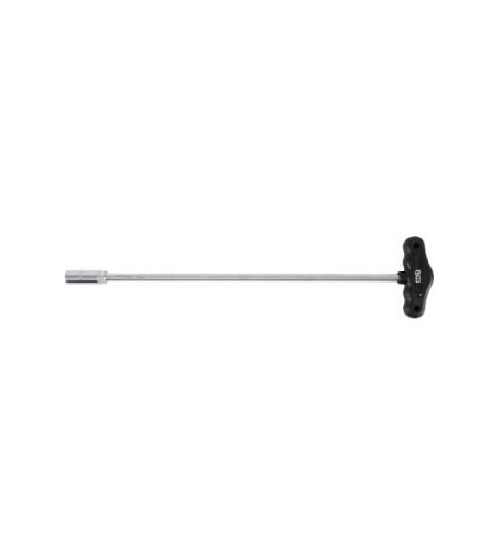 Steckschlüssel mit T-Griff, Sechskant | Länge 430 mm | SW 13 mm