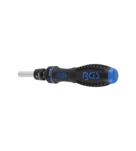 Ratschen-Drehgriff für Bits, umschaltbar | Abtrieb Innensechskant 6,3 mm (1/4")