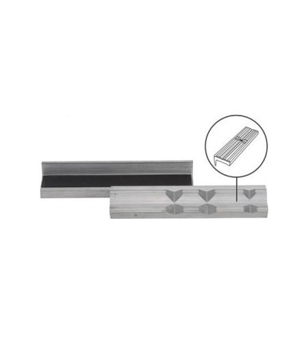 Schraubstock-Schutzbacken | Aluminium | Breite 125 mm | 2-tlg.
