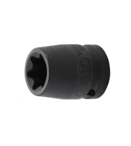 Kraft-Steckschlüssel-Einsatz E-Profil | Antrieb Innenvierkant 12,5 mm (1/2") | SW E22