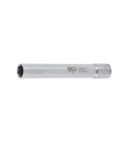 Steckschlüssel-Einsatz Sechskant, extra tief | Antrieb Innenvierkant 10 mm (3/8") | 12 mm